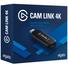 Elgato Cam Link 4K — Broadcast Live, Record via DSLR, Camcorder, Action cam, 1080p60 ou 4K