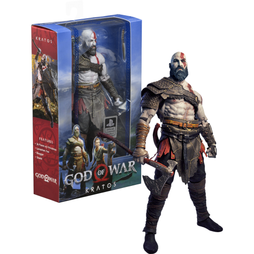  NECA God of War (2018) - 7 Scale Action Figure - Kratos : Toys  & Games