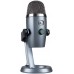 Microfone USB Blue Yeti Nano Premium para gravação e streaming